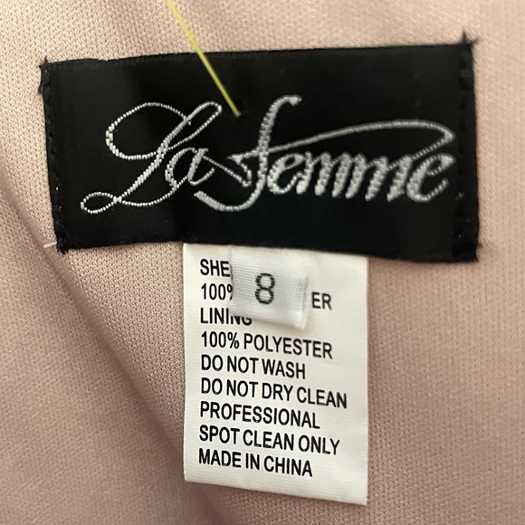 La Femme  A-line Gown Dress - Picture 11 of 14